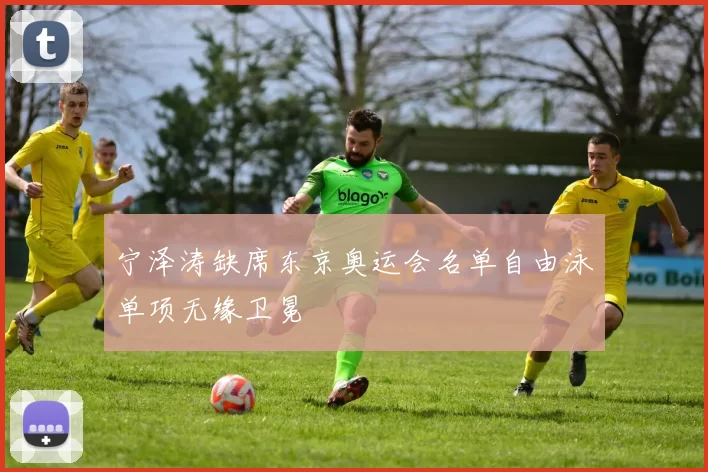 宁泽涛缺席东京奥运会名单自由泳单项无缘卫冕